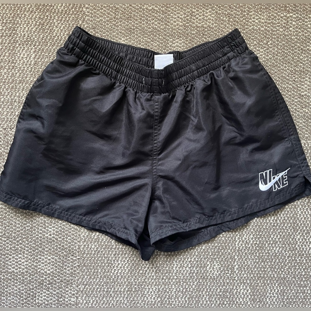Vintage High Waisted Embroidered Nike Shorts